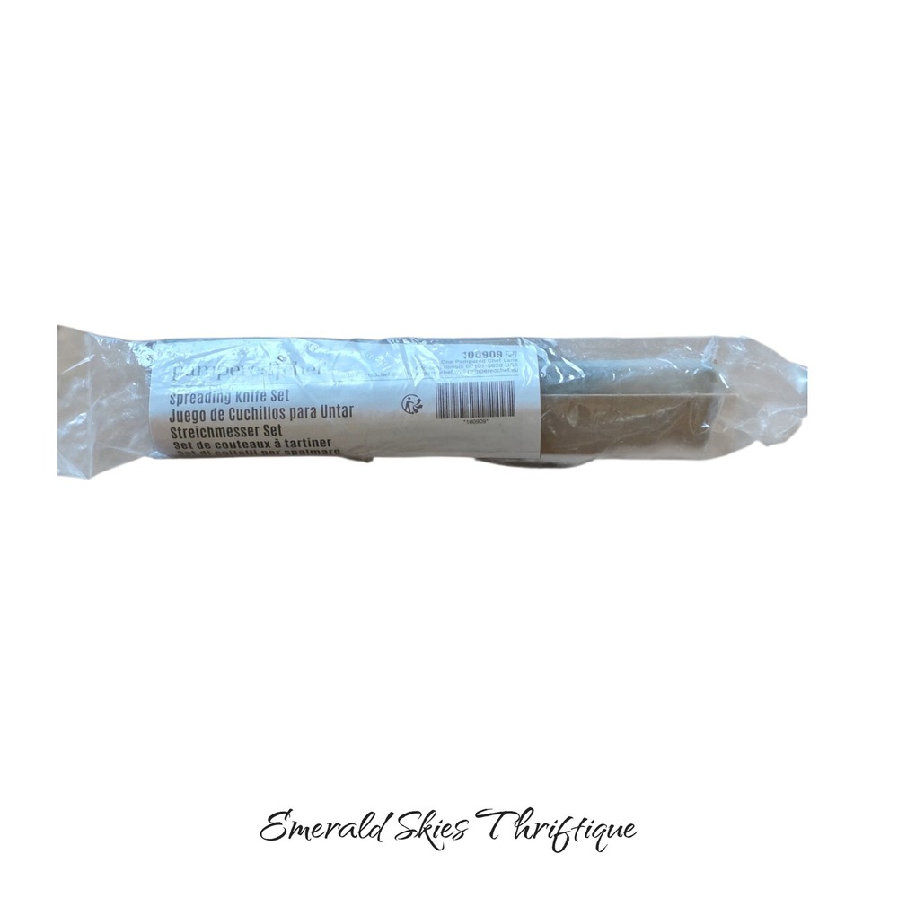 Pampered Chef Spreading Knife Set #100909 Discontinued new free shipping